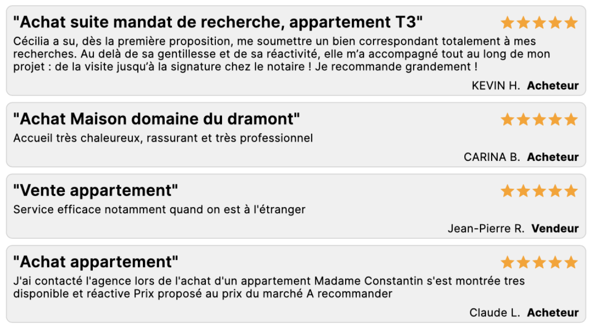 avis clients immo